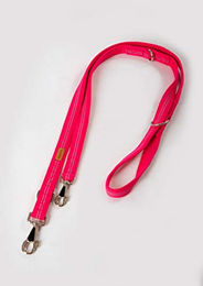 A. Hoffmann GmbH Super Soft Nylon-Führleine für Hunde, reflektierend und gepolstert, pink, 100-210 cm – Bild 1 von 1
