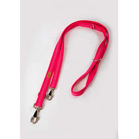 Produktbild von A. Hoffmann GmbH Super Soft Nylon-Führleine für Hunde, reflektierend und gepolstert, pink, 100-210 cm