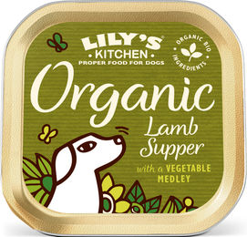 Produktbild von Abendessen mit Bio-Lamm Nassfutter für Hunde (150 g) | Lily's Kitchen