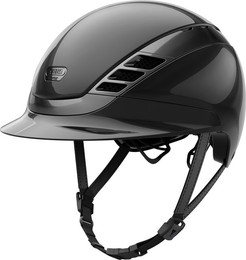 Produktbild von ABUS Pikeur Reithelm AirLuxe Chrome shiny black L