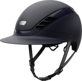 Produktbild von ABUS Pikeur Reithelm AirLuxe Pure Longvisor, midnight blue - M
