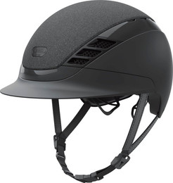 Produktbild von ABUS Pikeur Reithelm AirLuxe Supreme Glam schwarz - M