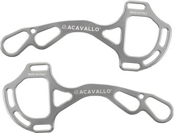 Acavallo Alupro Hackamore Aluminiumtrense für Pferde – Bild 1 von 4