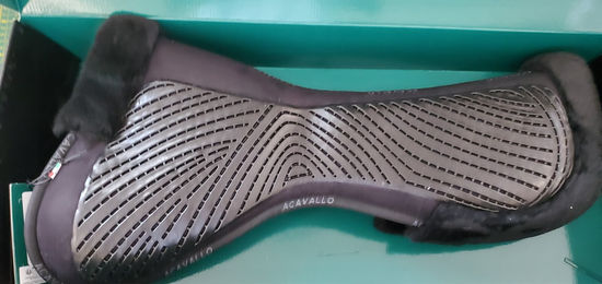 Produktbild von Acavallo CC Gel & Memory Foam Half Pad EcoWool