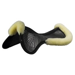 Produktbild von Acavallo CC Halfpad doppelseitig Gel mit Lammfell