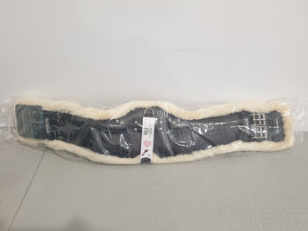 Acavallo Dressursattelgurt mit Gel-Einsatz und abnehmbarem EcoFell – Bild 1 von 5