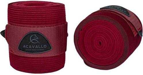 Produktbild von Acavallo Elastic Fleece Bandagen 2er Set