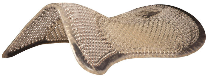 Produktbild von Acavallo Gel-Pad Mitte erhöht transparent