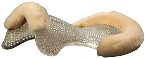 Produktbild von Acavallo Gel Pad vorne erhöht mit Schaffell