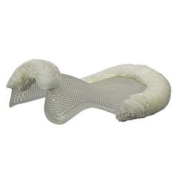 Produktbild von Acavallo Gelpad Therapeutic 1/2 Lammfellrand Pony