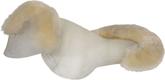 Acavallo Gelpad Therapeutic mit Lammfellrand Pony – Bild 1 von 4