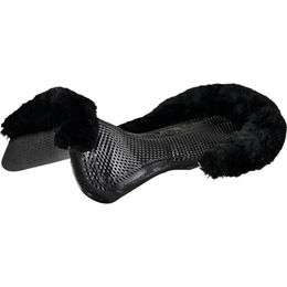 Acavallo Lambskin Half Pad Just Gel schwarz groß – Bild 1 von 5