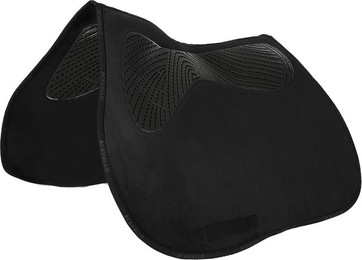 Produktbild von Acavallo Schabracke Gel-Twin schwarz Vollblut/Warmblut Vielseitigkeit