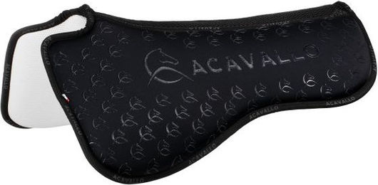 Produktbild von Acavallo Spine Free Lycra Memory Foam Dressur Half Pad Silicon Grip