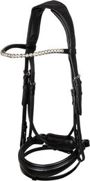 Produktbild von Acavallo Starry Night Trense mit schwedischem Reithalfter