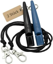 ACME 211.5 Doppelpack Hundepfeife mit Pfeifenband blau – Bild 1 von 12