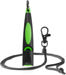 ACME ALPHA Hundepfeife No. 210.5 mit Pfeifenband schwarz/ grün – Bild 1 von 3