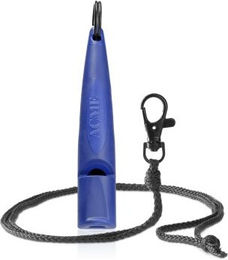 ACME ALPHA Hundepfeife No. 211.5 mit Pfeifenband dunkelblau – Bild 1 von 5