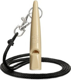 Produktbild von ACME Hundepfeife No. 210.5 mit Pfeifenband beige
