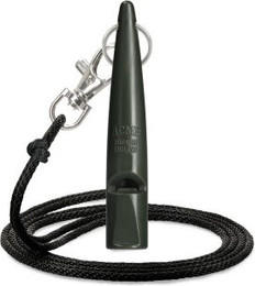 Produktbild von ACME Hundepfeife No. 210.5 mit Pfeifenband khaki