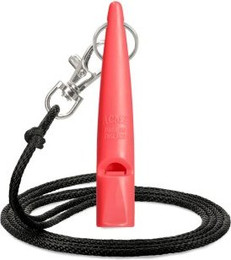 Produktbild von ACME Hundepfeife No. 210.5 mit Pfeifenband koralle