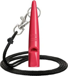 Produktbild von ACME Hundepfeife No. 210.5 mit Pfeifenband leuchtendes rosa