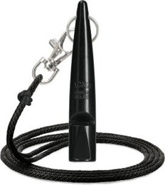 Produktbild von ACME Hundepfeife No. 210.5 mit Pfeifenband schwarz