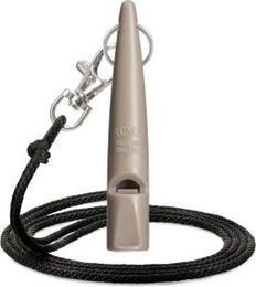 Produktbild von ACME Hundepfeife No. 210.5 mit Pfeifenband taupe