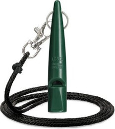 Produktbild von ACME Hundepfeife No. 210.5 mit Pfeifenband waldgrün