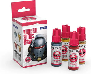 Produktbild von Acrylfarben-Set AK Interactive Quick Gen (x4)