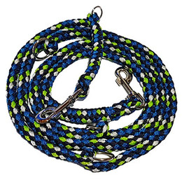 Produktbild von Activity4Dogs Geflochtene Hundeleine für große Hunde, 4-fach verstellbar, 2,80 m - 2,8 m