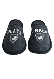 Adelheid Herren Filzpantoffel Platzhirsch Rabenschwarz 44/45 – Bild 1 von 9