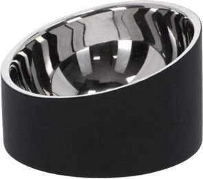 Adori Scarlett - Doppelwandiger Futternapf – Schwarz – 12 x 7,5 cm – Bild 1 von 2