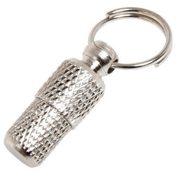 Produktbild von Adressanhänger aus Metall Nr. 2 Silberfarben 22 mm