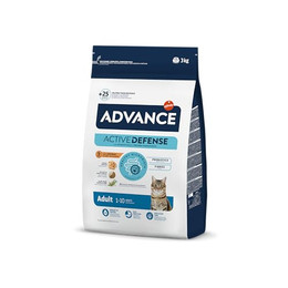 Produktbild von ADVANCE Adult Huhn und Reis Trockenfutter Katze - 3 kg
