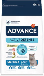Produktbild von Advance Cat Sterilized Truthahn - 2 x 3 kg