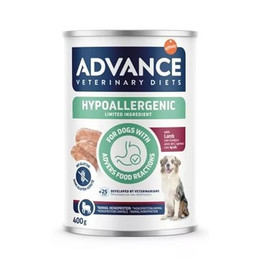 Produktbild von Advance Diets Nassfutter für Hunde hypoallergen mit Lamm - 6 x 400 g