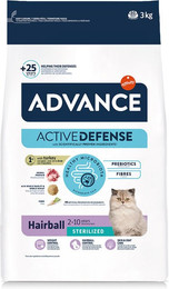 Produktbild von Advance Sterilized Hairball Trockenfutter für Katzen - 2 x 3 kg
