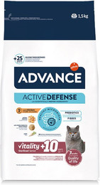 Produktbild von Advance Sterilized Senior +10 mit Huhn - 1,5 kg