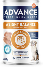 Produktbild von Advance Veterinary Diets Weight Balance Medium/Maxi - 6 x 400 g
