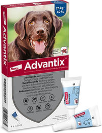 Produktbild von Advantix® 400 Spot-on für Hunde, von 25 bis 40 kg - 4 Pipetten x 4,0 ml