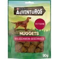 Produktbild von Adventuros Nuggets fettarm Wildschwein - 6 x 90 g