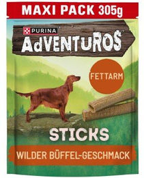 Adventuros PURINA Snack Hund Sticks wilder Büffel 5 x 305 g – Bild 1 von 3