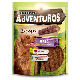 Produktbild von Adventuros Strips Wilder Hirsch - 3 x 90 g
