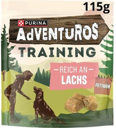 Produktbild von Adventuros Training Lachs Hundeleckerlis - 6 x 115 g