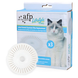 Produktbild von AFP Ersatzfilter für Lotus-Keramikbrunnen Katzen