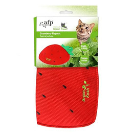 Produktbild von AFP Green Rush Erdbeer-Spielmatte für Katzen