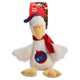 Produktbild von AFP Hundespielzeug Happy Holidays Geschenk Gans