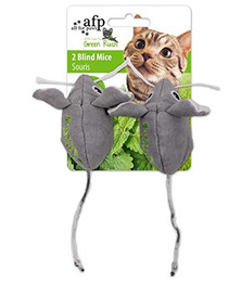 Produktbild von AFP Katzenspielzeug Green Rush Catnip Mäuse 2er Set