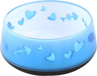 Produktbild von AFP Napf Kitty Love Bowl blau